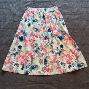 Athleta Floral Skirt
